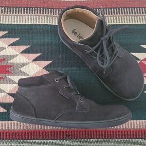 Be Lenka Synergy Barefoot Shoes Unisex EU 42 Mens 9 Womens 10.5 Black Leather